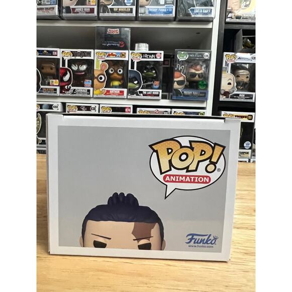 LE PR STICKER GLOW CHASE Aoi Todo Funko Pop #1377 Jujutsu Kaisen Chalice GITD - Picture 5 of 6